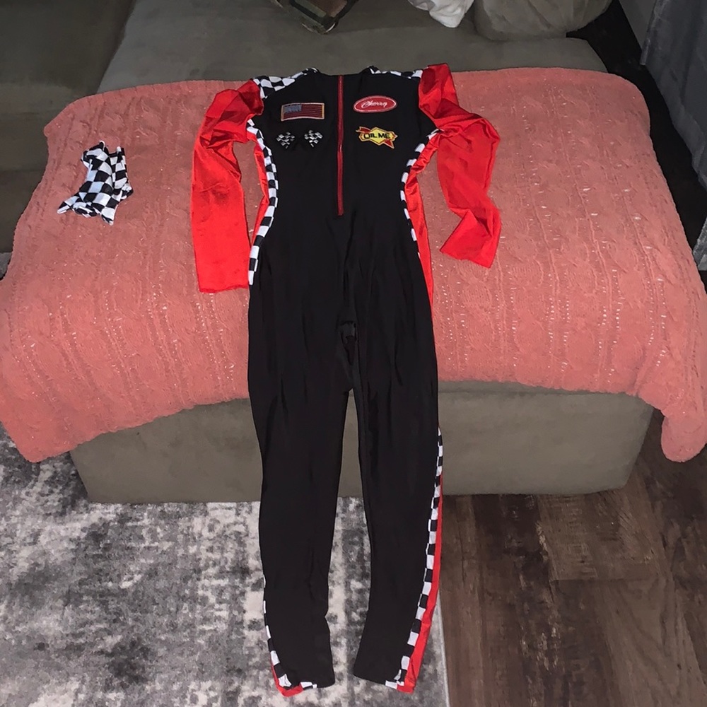 Halloween costume - race car driver